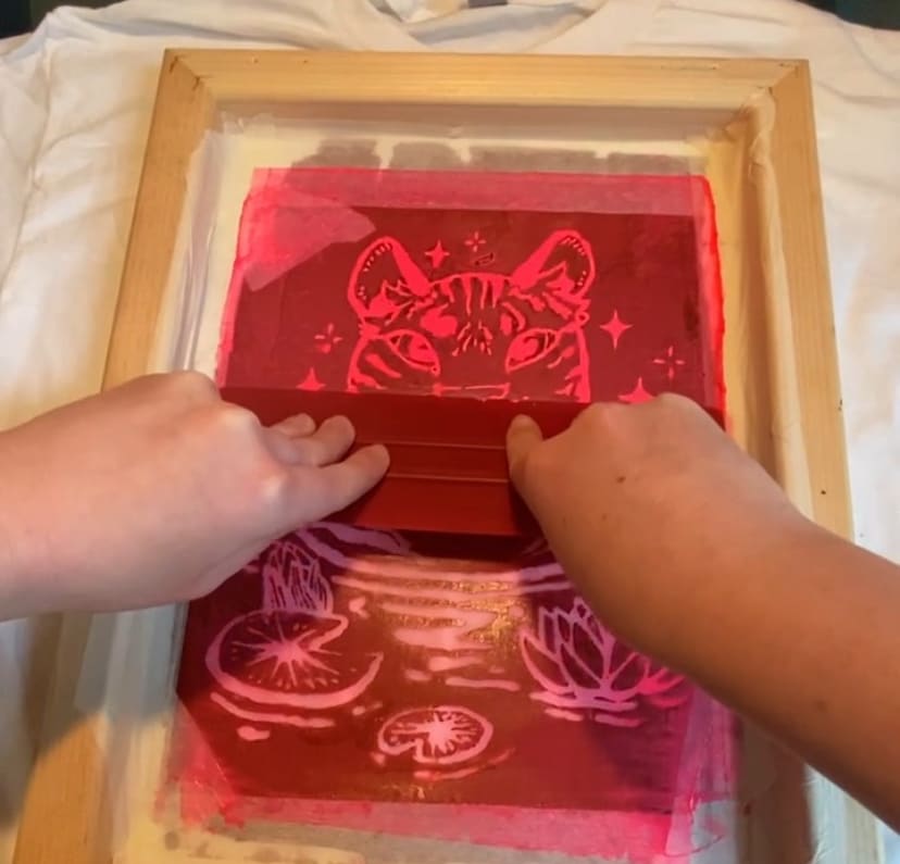 Atelier de sérigraphie