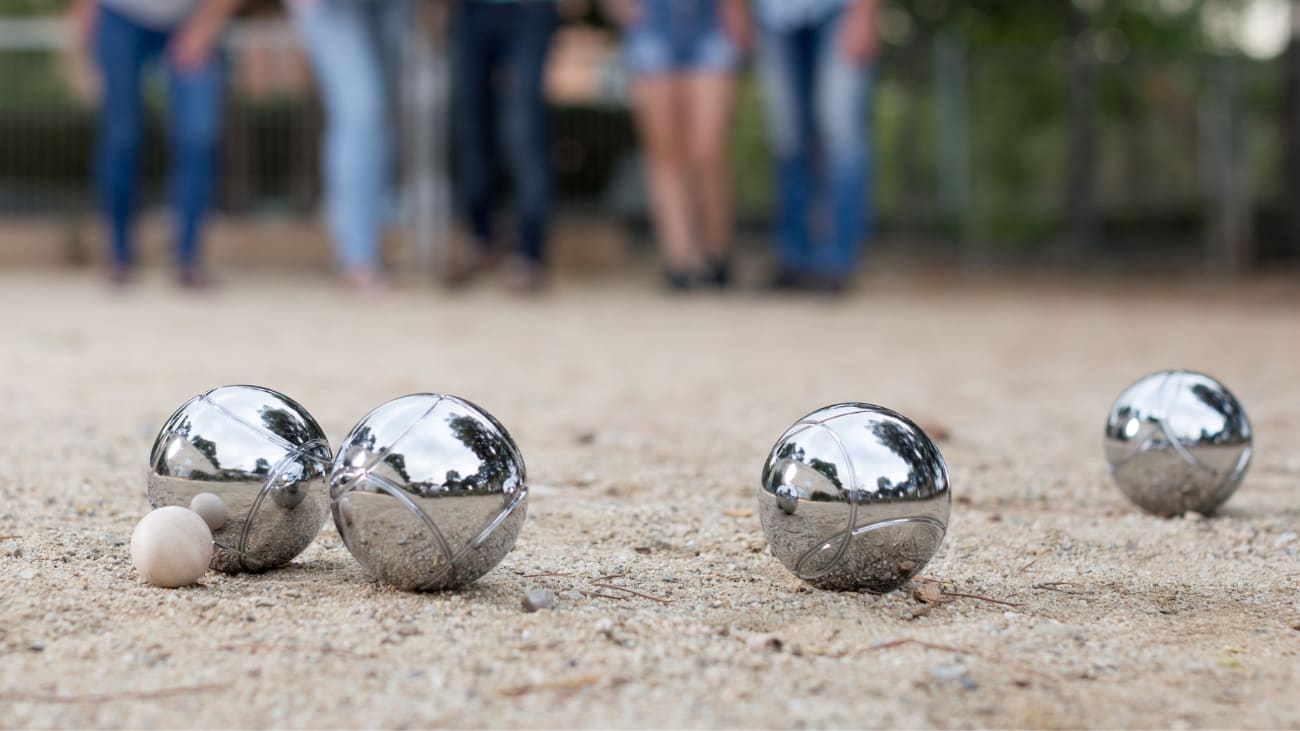 Initiation à la pétanque