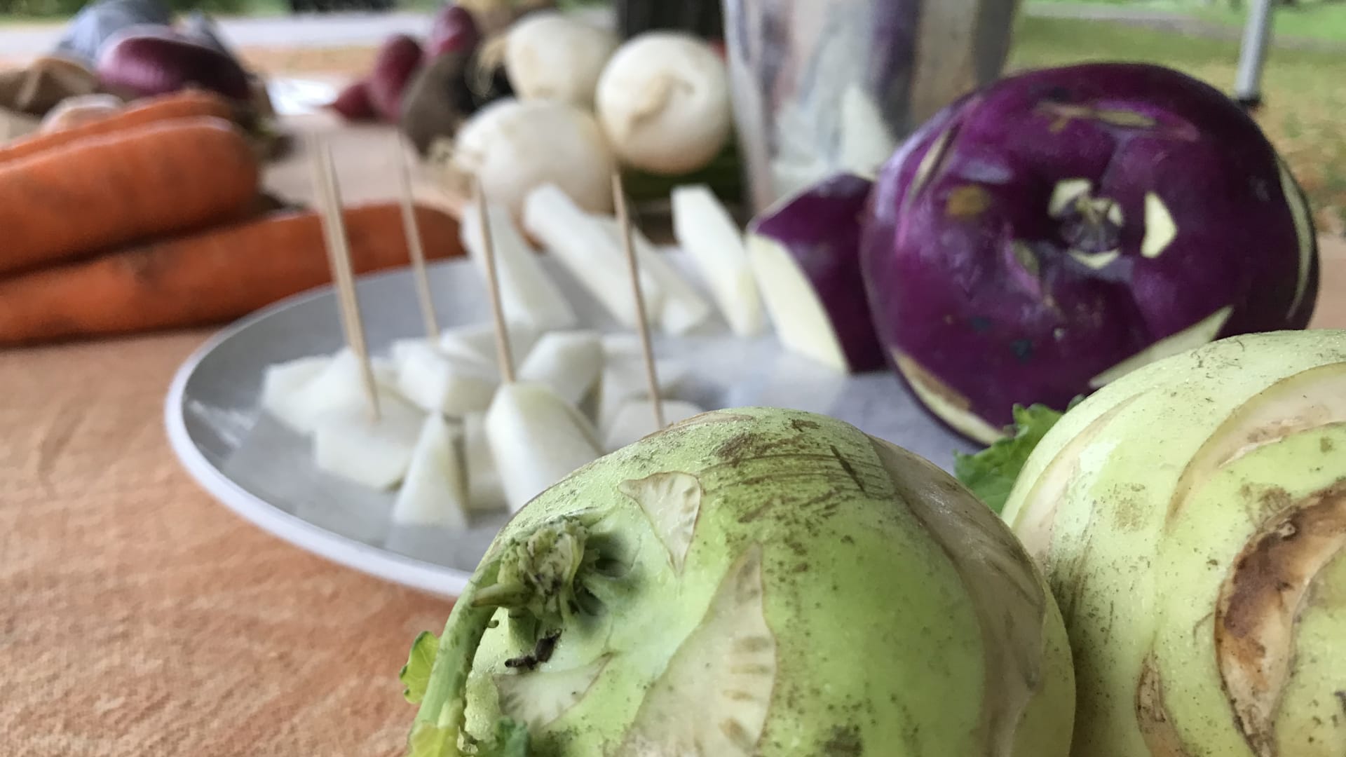 Les légumes racines
