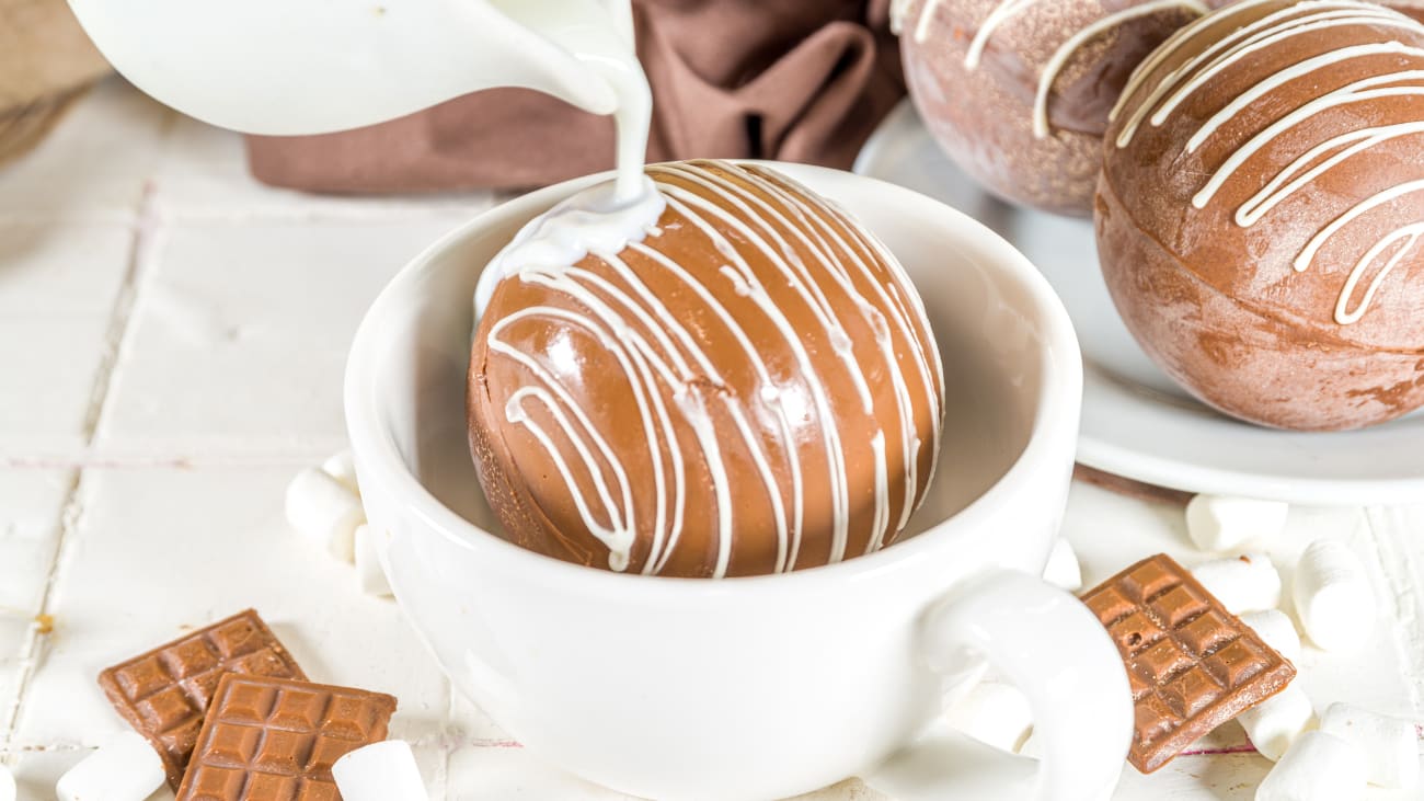 Fabrication de bombes de chocolat