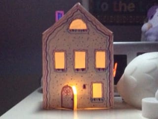 Création d'une maison illuminée