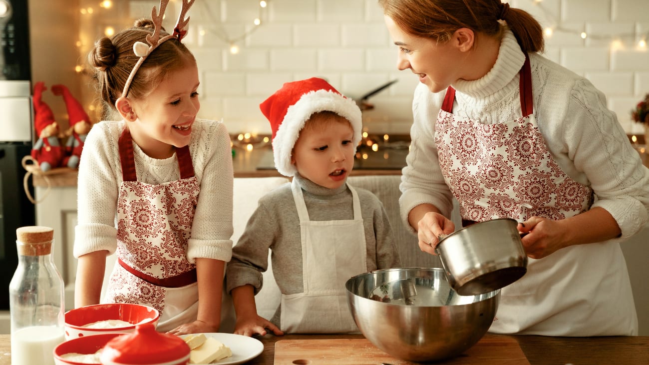 Cuisine festive parent-enfant