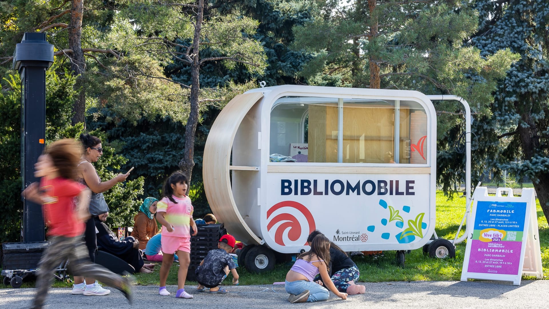 Bibliomobile de Saint-Léonard