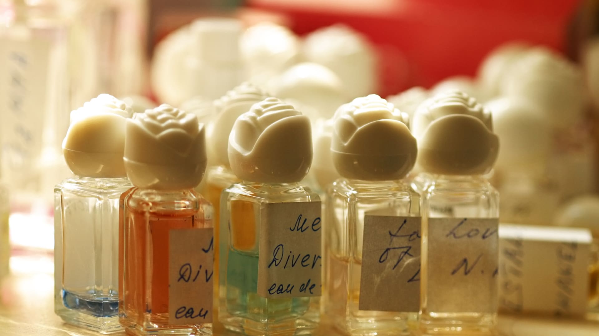 Atelier de création de parfums