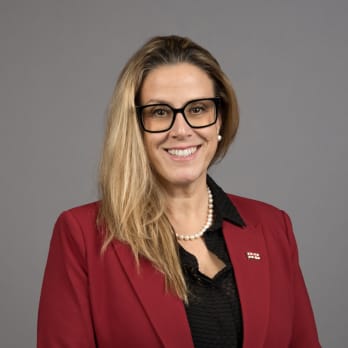 Photo de Julie-Pascale Provost, mairesse de l'arrondissement de Lachine.