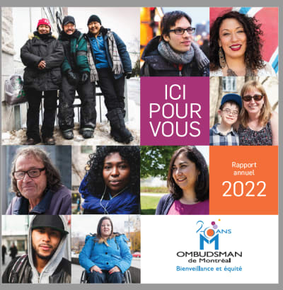 Rapport annuel 2022 - Page de couverture