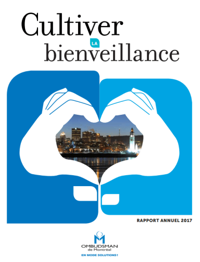 Rapport annuel 2017 première page