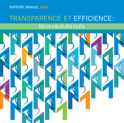 Rapport annuel 2014 première page