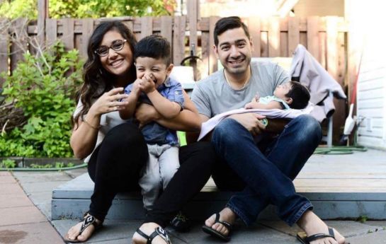 Jeune famille montréalaise