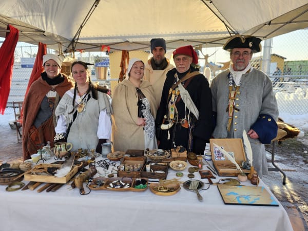 Campement hivernal​ avec Les Habitants de la Nouvelle-France