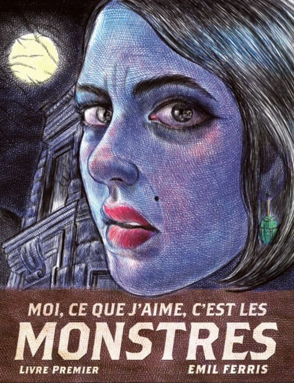 Couverture de la bande dessinée Moi, ce que j'aime, c'est les monstres