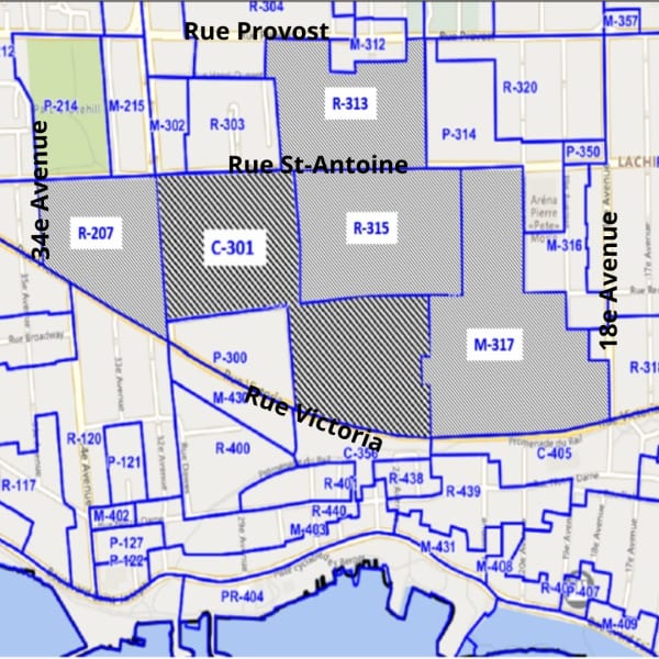 Carte du territoire visé