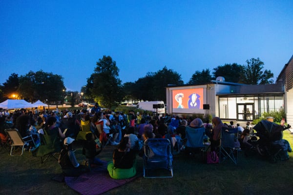 Cinéma en plein air