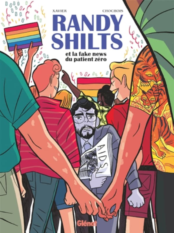 Couverture de la bande dessinée Randy Shilts