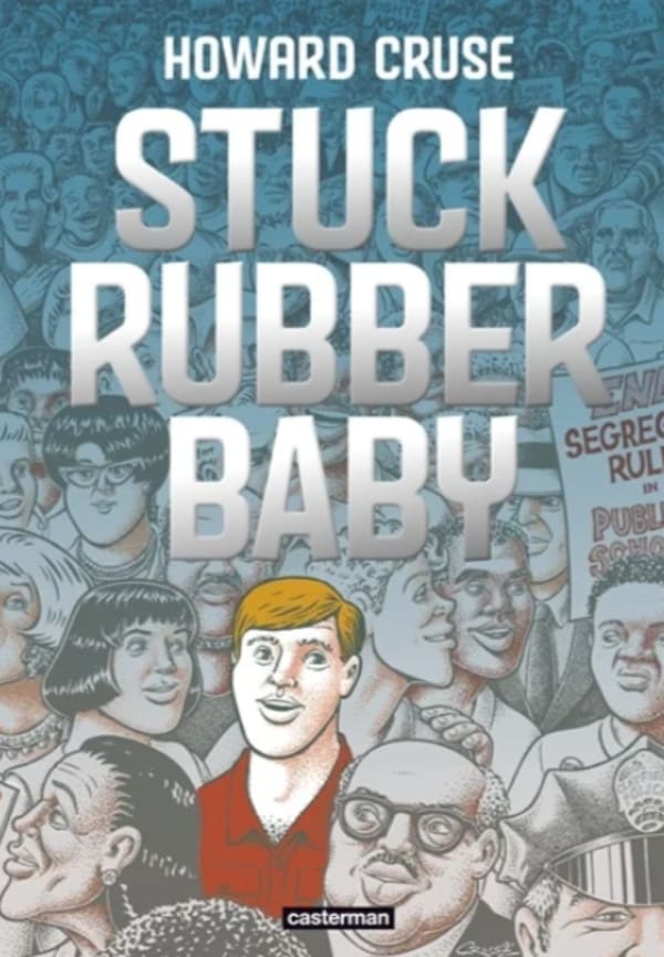 Couverture de la bande dessinée Stuck Rubber Baby