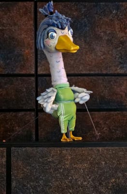 Marionnette d'une oie