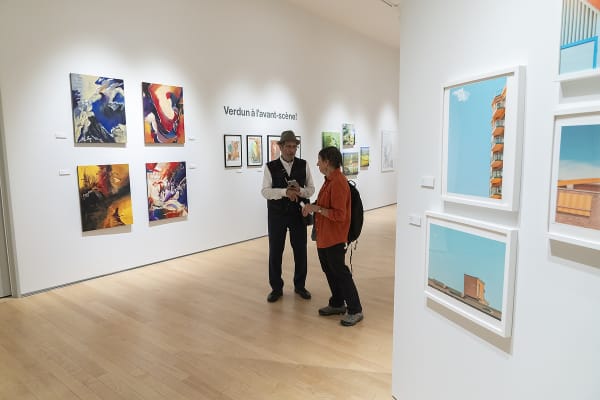 Exposition de photographies dans le cadre de Verdun à l'avant-scène 2024