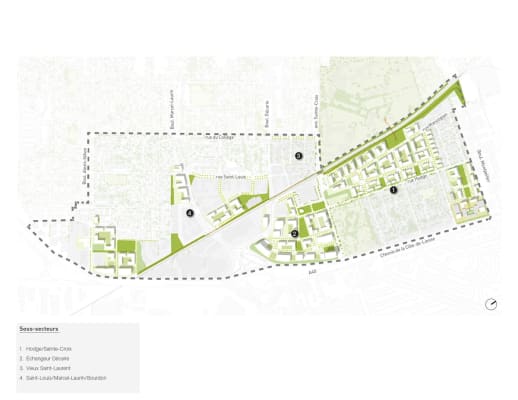 Plan ensemble portes d'entrée