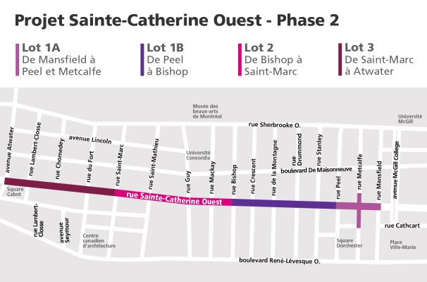 Projet Sainte-Catherine Ouest - Phase 2