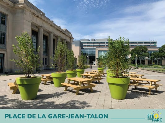 Aménagement de la Place de la Gare-Jean-Talon