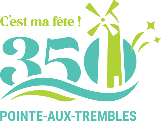 Logo 350e de Pointe-aux-Trembles
