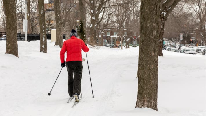 Ski de fond à CDNNDG