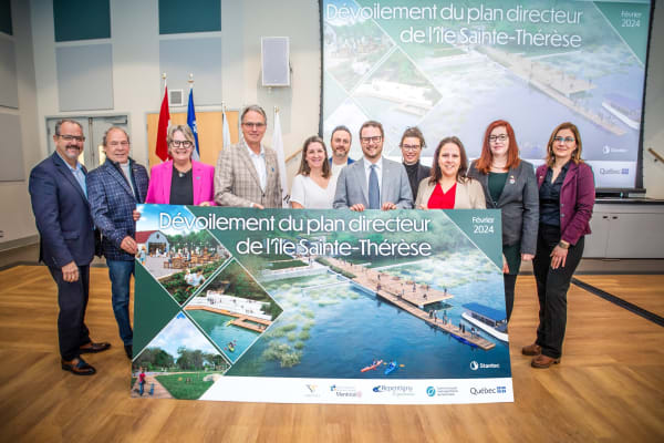 Lancement du plan directeur de l'Île Sainte-Thérèse