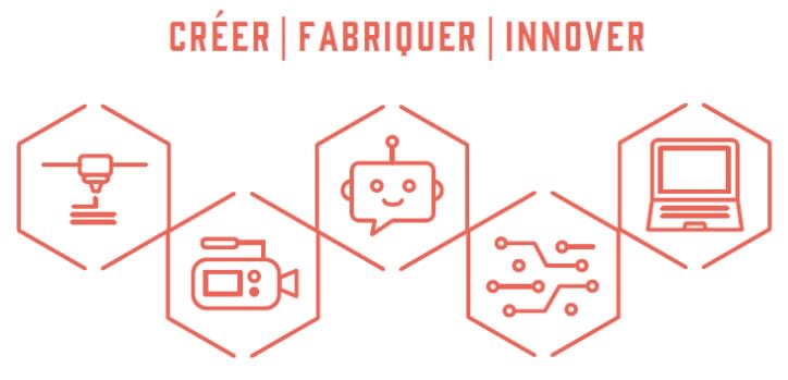 Visuel avec pictogrammes de la Fabricathèque