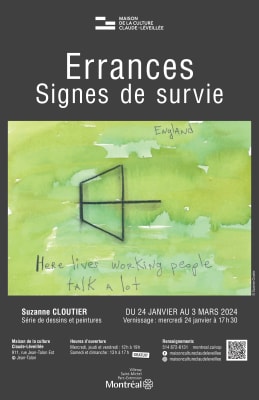 Errances – Signes de survie 