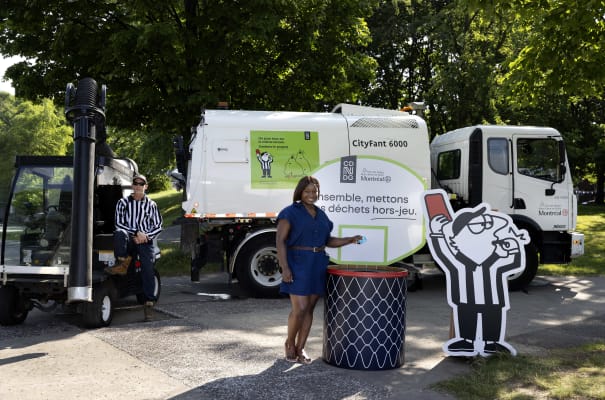 La mairesse de Côte-des-Neiges-Notre-de-Grâce annonce la nouvelle campagne de propreté