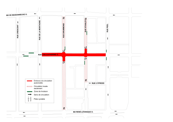 Entre Peel et de la Montagne