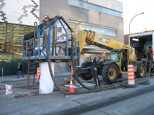 Travaux de réhabilitation d'égout - Griffintown