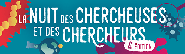 Bandeau la nuit des chercheuses et des chercheurs 4e édition