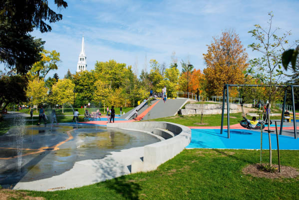 Le parc Saint-Joseph est fort populaire depuis son ouverture.