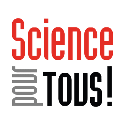 logo Science pour tous en rouge, gris et noir