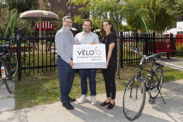 Certification Vélosympathique, niveau argent