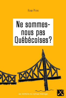 Couverture du livre intituléL Ne sommes-nous pas Québécoises?