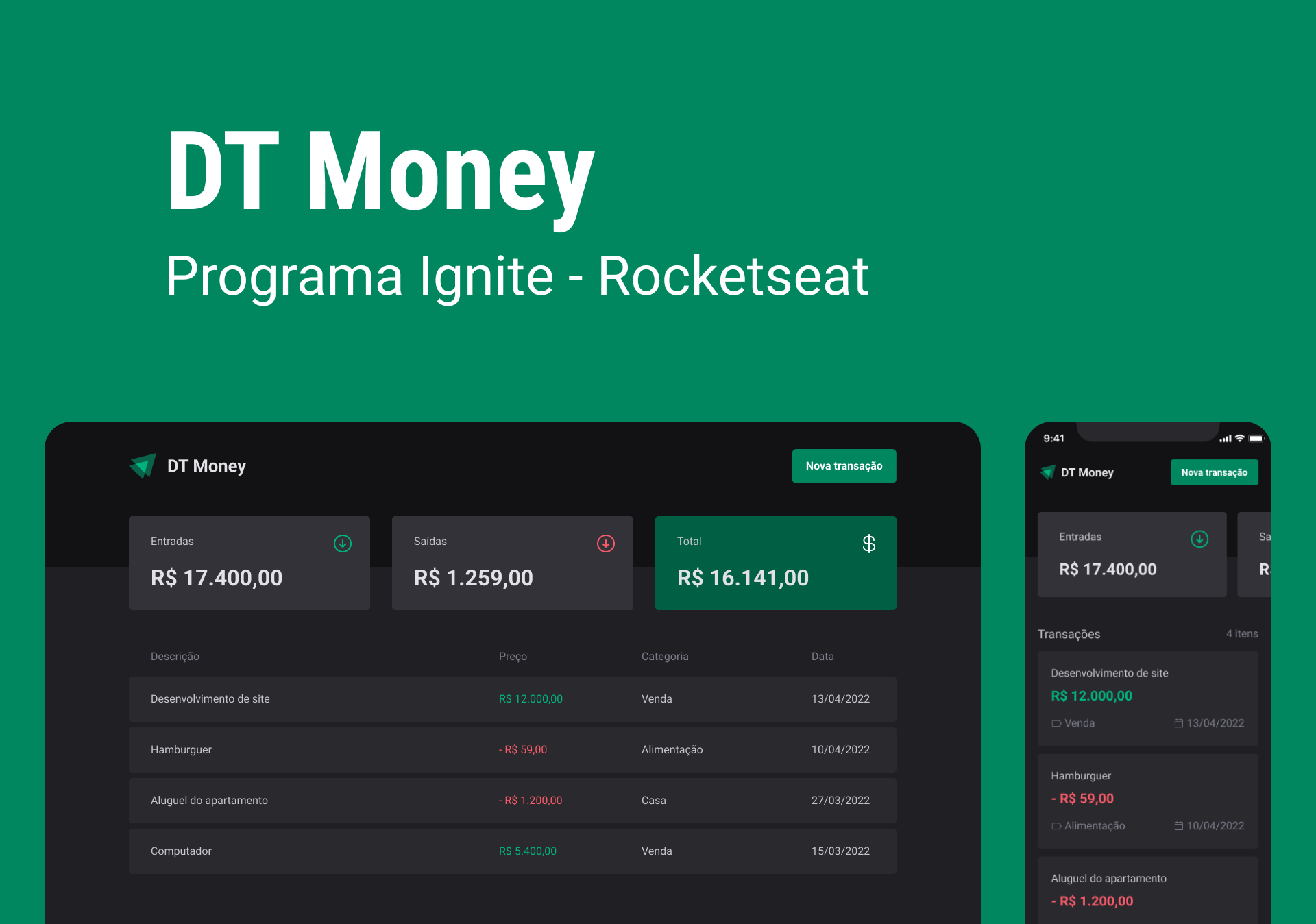 Ignite Dt Money