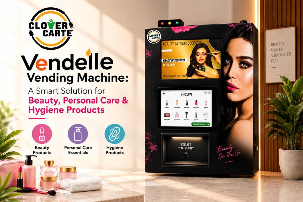 Vendelle Vending Machine for Beauty, Hygiene & Personal Care