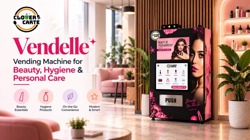 Vendelle Vending Machine for Beauty, Hygiene & Personal Care