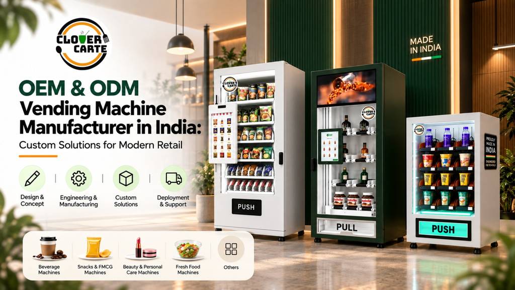 OEM & ODM Vending Machine Manufacturer in India: Custom Solutions for Modern Retail