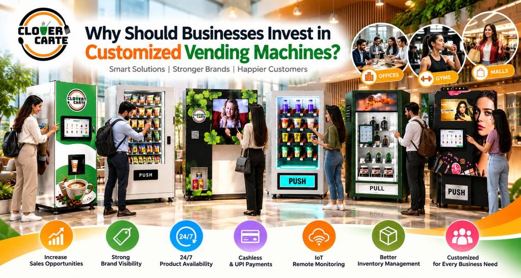 Why Should Businesses Invest in Customized Vending Machines?