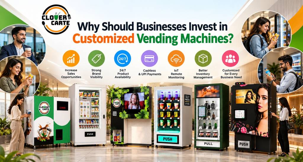Why Should Businesses Invest in Customized Vending Machines?