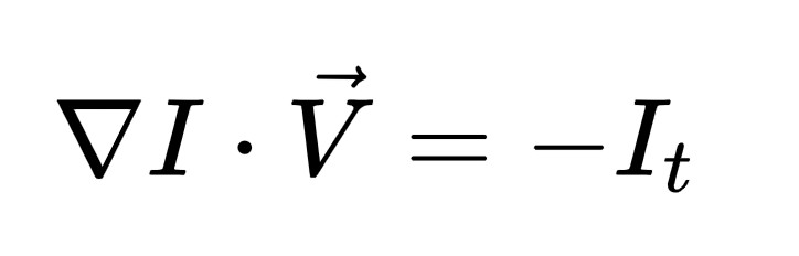 Final optical flow equation