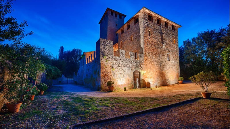 Castello Poggiarello, Toscana, Italien