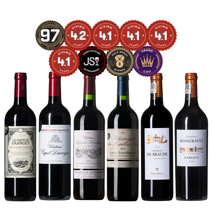 LOW STOCK Aged Bordeaux Selection 2.0