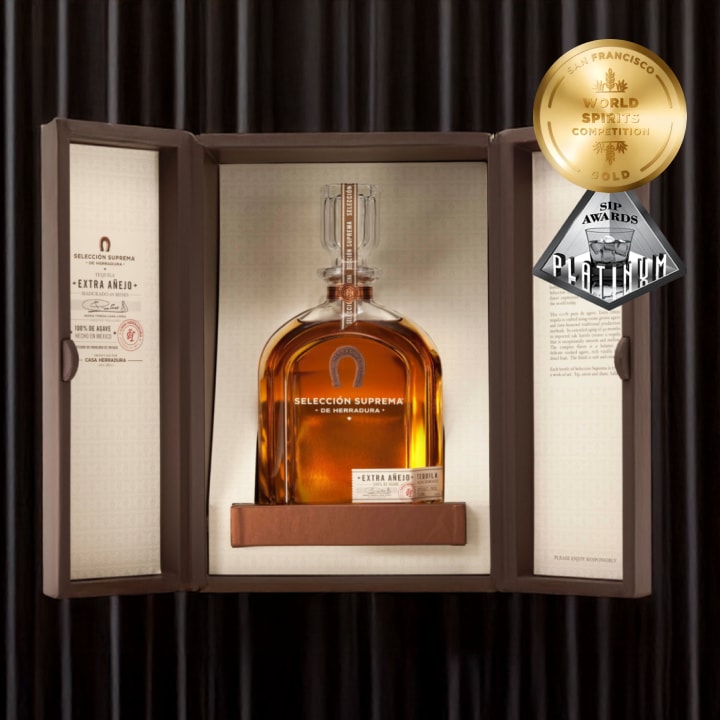 Herradura Seleccion Suprema Extra Añejo Tequila 750mL - Tequila
