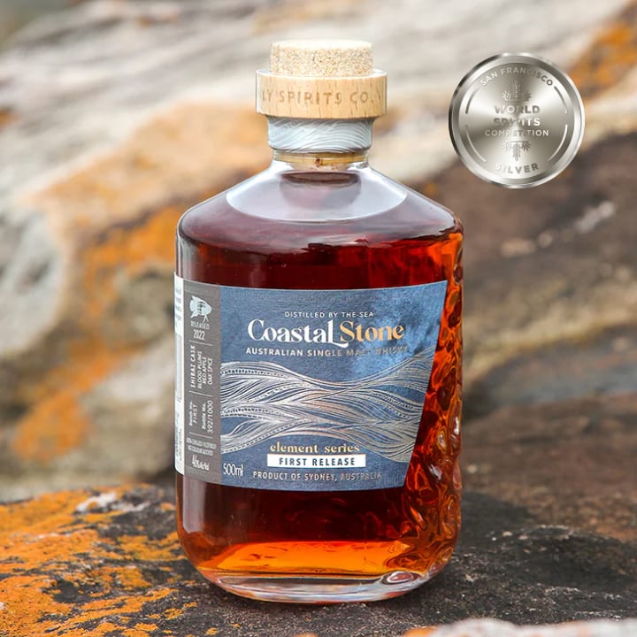 Manly Spirits Coastal Stone Bourbon Cask Single Malt 500mL