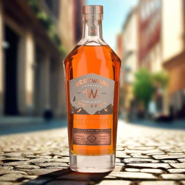 GOAT $69: Westward Cognac Cask Single Malt American Whiskey 700mL