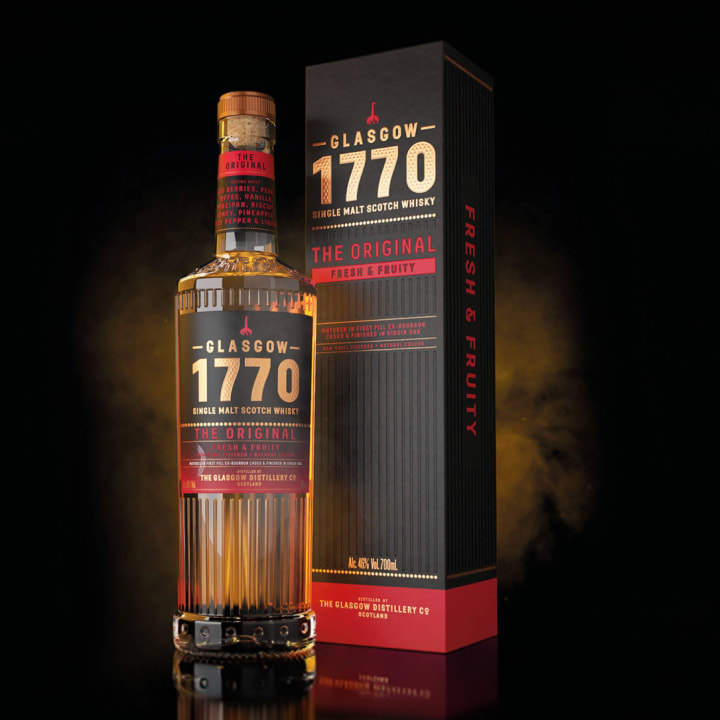 Glasgow 1770 Original Single Malt Scotch Whisky 700mL